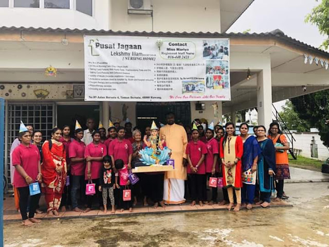 Sri Saradha Devi Illam Malaysia Visits Pusat Jagaan Lekshmy Illam