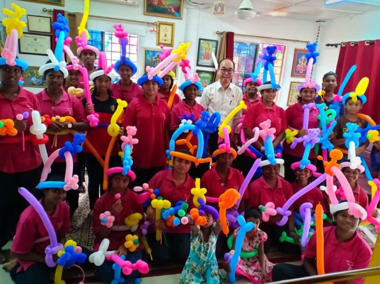 It's A Colorful Day at Sri Saradha Devi Illam Malaysia!