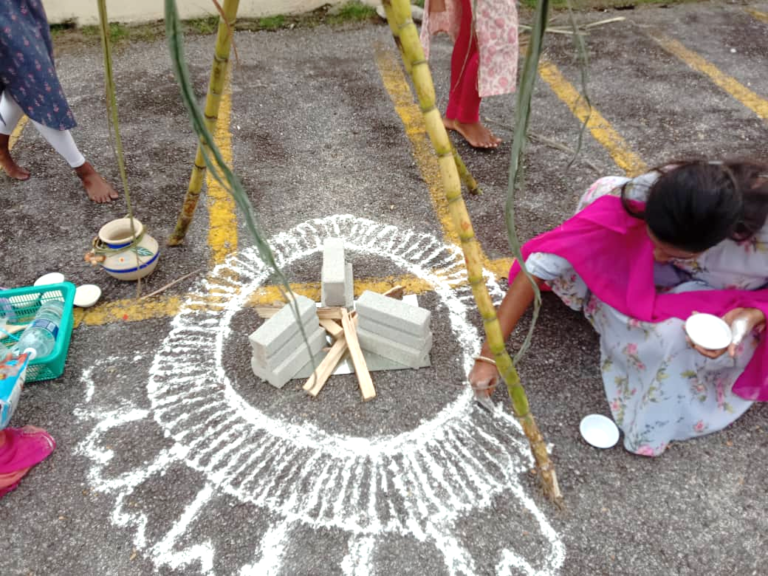 SSDI Residents Join Pandan Indah Pongal 2025 Activities at Sri Saradha Devi Illam Malaysia
