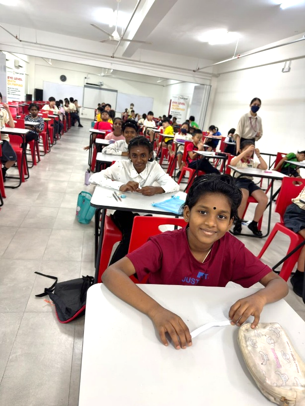 SSDI Children Participate in Eye Level Math Olympiad 2025 at Sri Saradha Devi Illam Malaysia