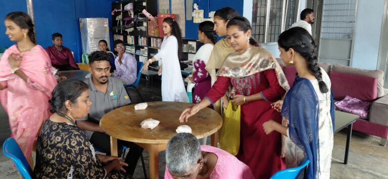 SSDI residents during the Selangor Youth Community burger distribution programme